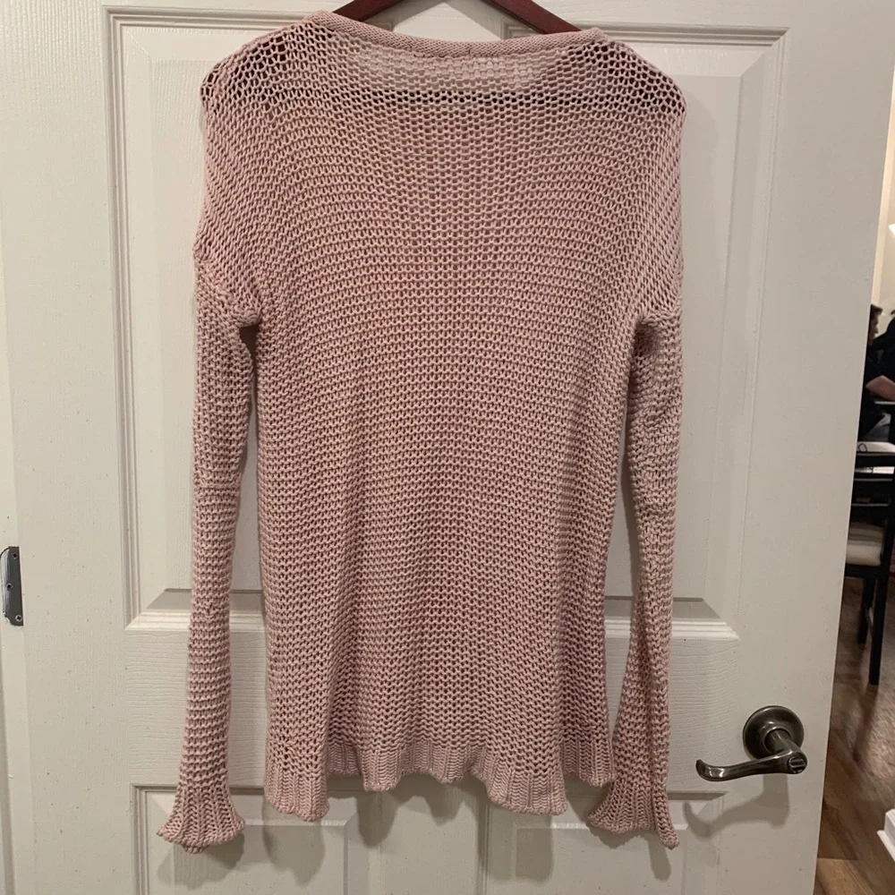 Brandy Melville Blush Pink Knit Sweater - Picture 6 of 6